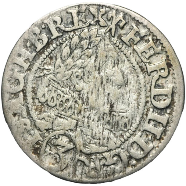 3 grajciar ferdinand ii. 1628 vratislav (vr hr) - 3-kreuzer-1628-vratislav-ferdinand-ii-293679007