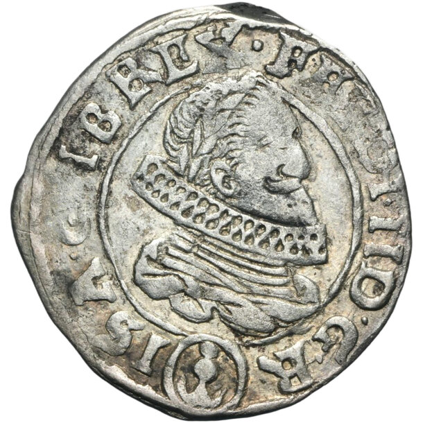 3 grajciar ferdinand ii. 1633 praha (pr) - 3 Grajciar Ferdinand II. 1633 Praha PR-7