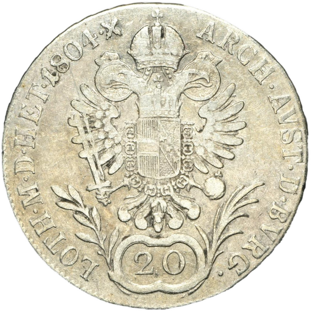 20 grajciar františek ii.1804 a - 20 Grajciar František II.1804 A-2
