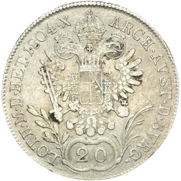 20 grajciar františek ii.1804 b - 20 Grajciar František II.1804 B-2