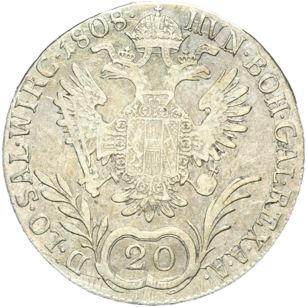 20 grajciar františek ii.1808 b - 20 Grajciar František II.1808 B-2