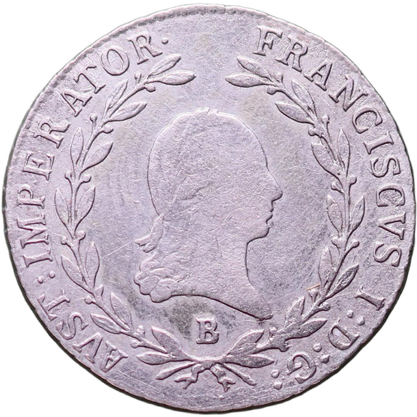 20 grajciar františek ii.1815 b - 20 Grajciar František II.1815 B-1