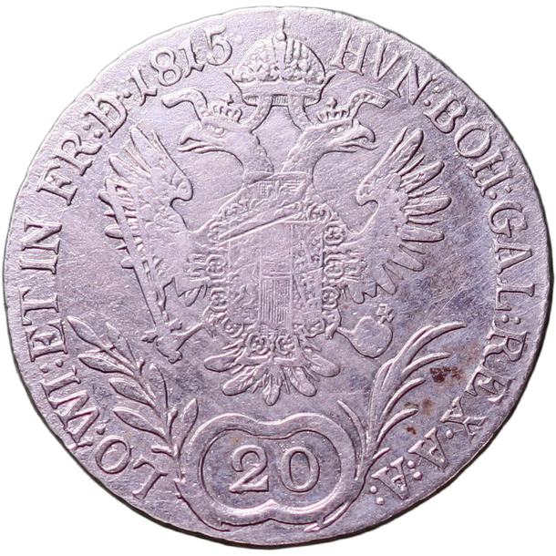 20 grajciar františek ii.1815 b - 20 Grajciar František II.1815 B-2