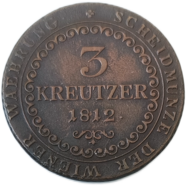 3 grajciar františek ii.1812 b - 3 Grajciar František II.1812 B-2