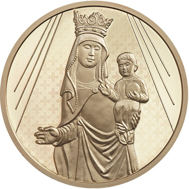 Medaila slovensko 2025 - hronského beňadiku - vianocna-medaila-2025-mosadzna-1