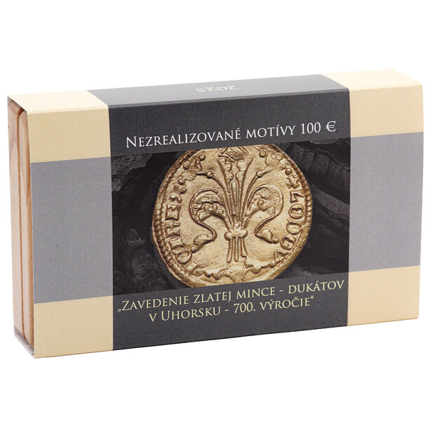 Medaily slovensko 2025 - zavedenie florénu v uhorsku - nezrealizovane-motivy-100eu-2026-foren-v-uhorsku-700--4