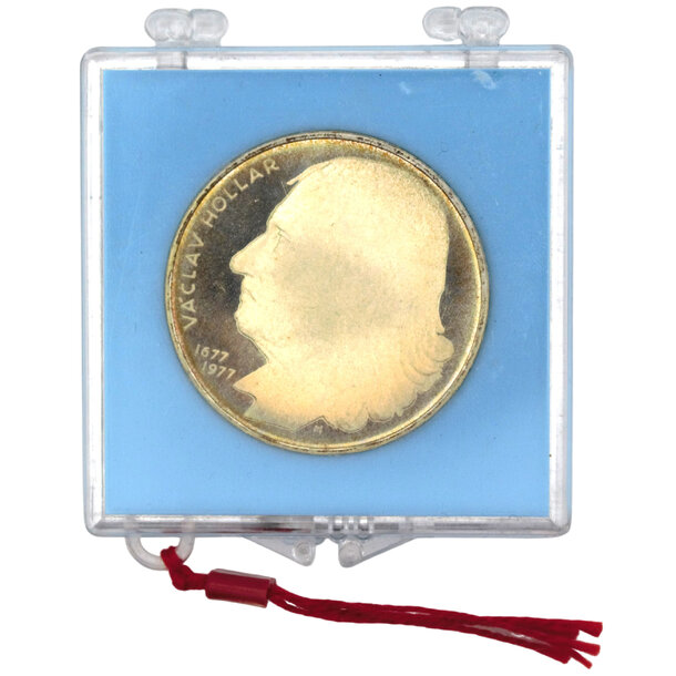 100 kčs československo 1977 - václav hollar- proof - 100 Kčs Československo 1977 - Václav Hollar- Proof 1