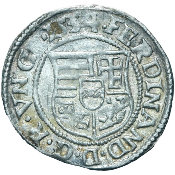 1 denár ferdinand i. 1534 kremnica (kb) - 1-denar-1534-kb-ferdinand-i-1