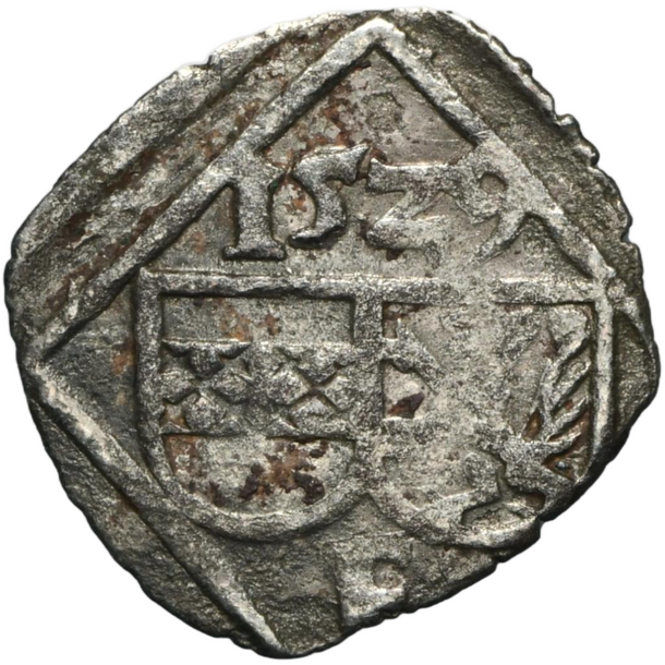 1 fenig ferdinand i. 1529 graz - 1 Fenig Ferdinand I. 1529 Graz
