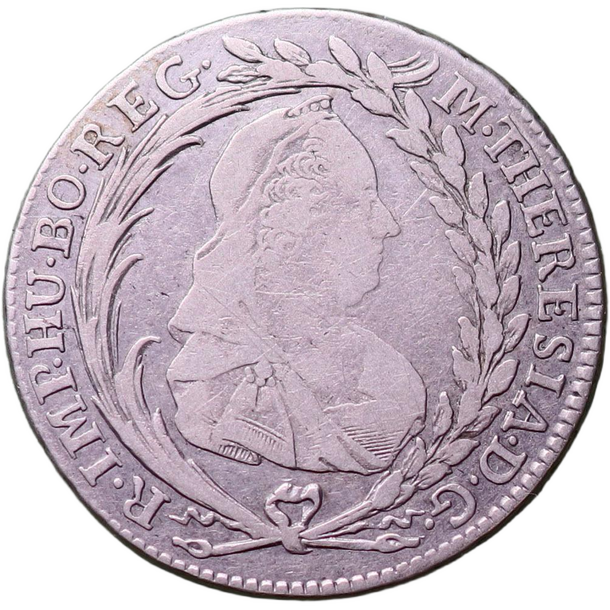 20 grajciar mária terézia 1780 (evs-ik) - 20 Grajciar Mária Terézia 1780 Praha EvS-IK-1