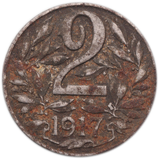 2 halier karol i.1917 - 2-halier-1917-1