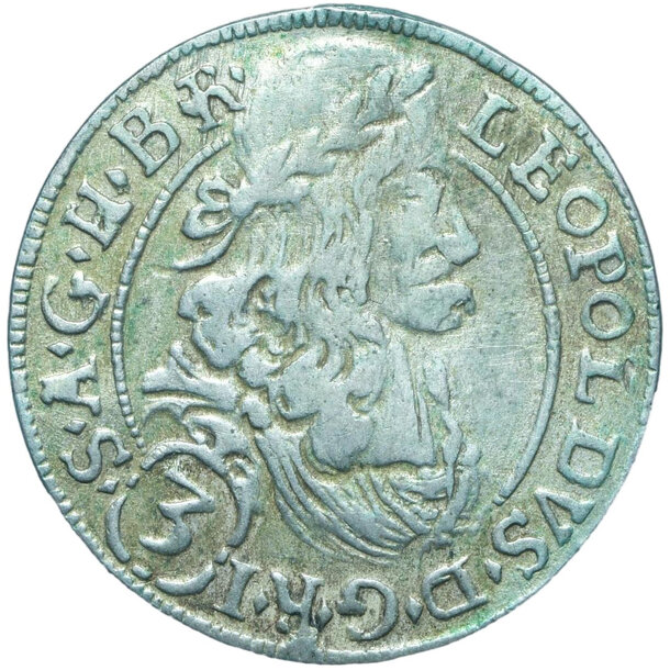 3 grajciar leopold i. 1693 hall (ha) - 3-kreuzer-1693-hall-leopold-i-1