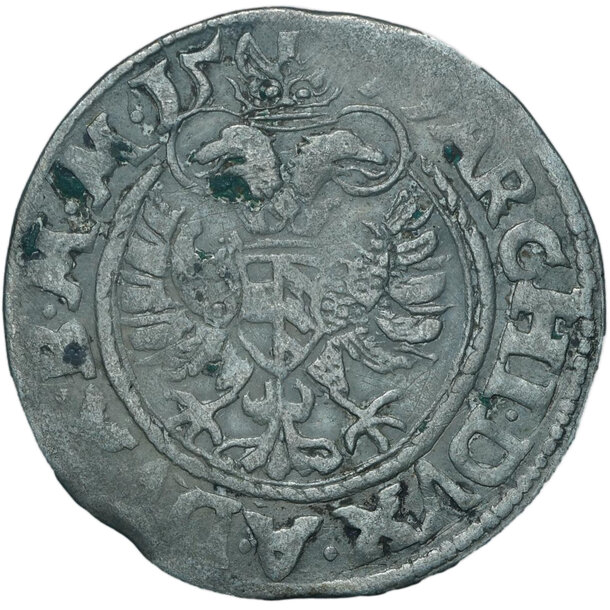 Biely groš rudolf ii. 1579 jáchymov - bily-gros-1579-jachymov-maximilian-ii-2