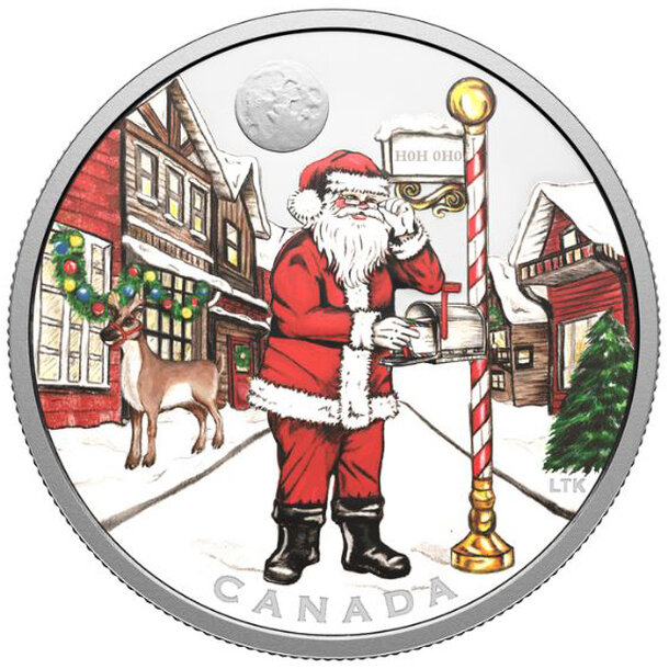 20 dollars kanada 2025 - dear santa - proof - 20 Dollars Kanada 2025 Dear Santa-1