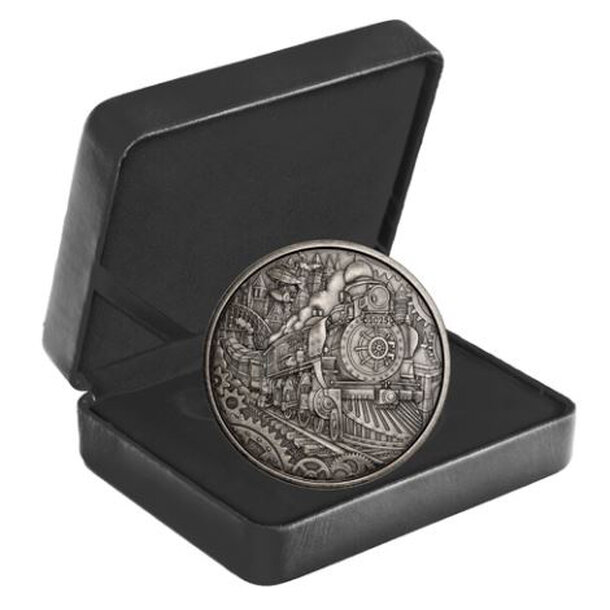 50 dollars kanada 2025 - parná lokomotíva - 50 Dollars Kanada 2025-Parná lokomotíva-4