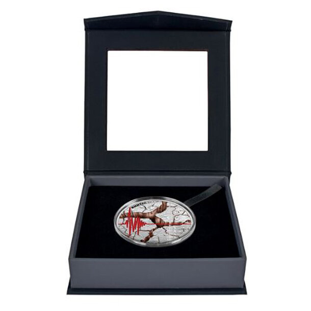 1 dollar niue 2025 - richterova stupnica - 1 Dollar Niue 2025 - Richterova stupnica-3