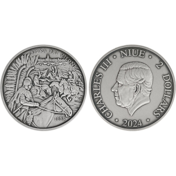 2 dollars niue 2024 - bitka pri viedni - bitka-pri-viedni-web