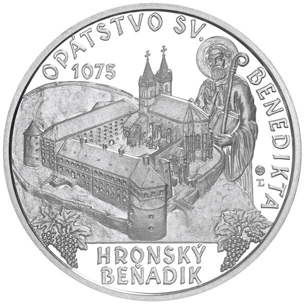 10 euro slovensko 2025 - hronský beňadik - 10-euro-Hronsky-Benadik-r