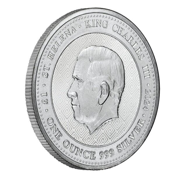 1 pound sv. helena 2024 - aténska sova - 1 Pound Sv. Helena 2024 - Aténska sova-4