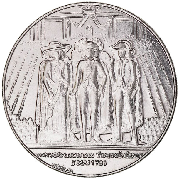 1 franc francúzsko 1989 - generálne stavy - 1 Franc Francúzsko 1989 - Generálne stavy-1