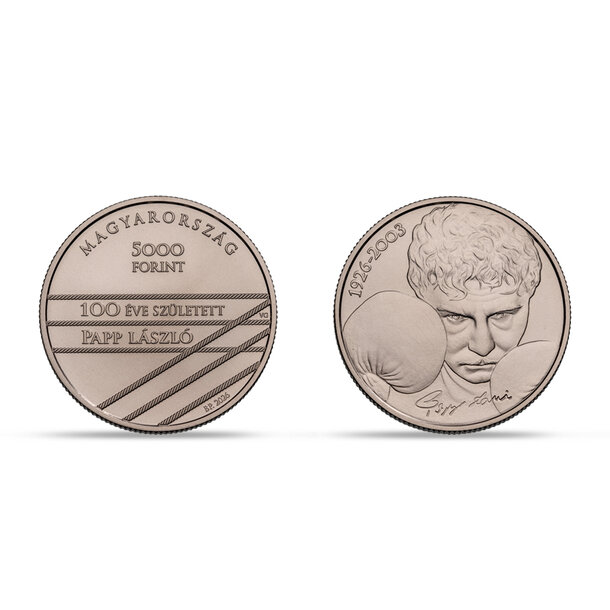 5000 forint maďarsko 2026 - lászló papp - 5000 Forint Maďarsko 2026 - László Papp-3