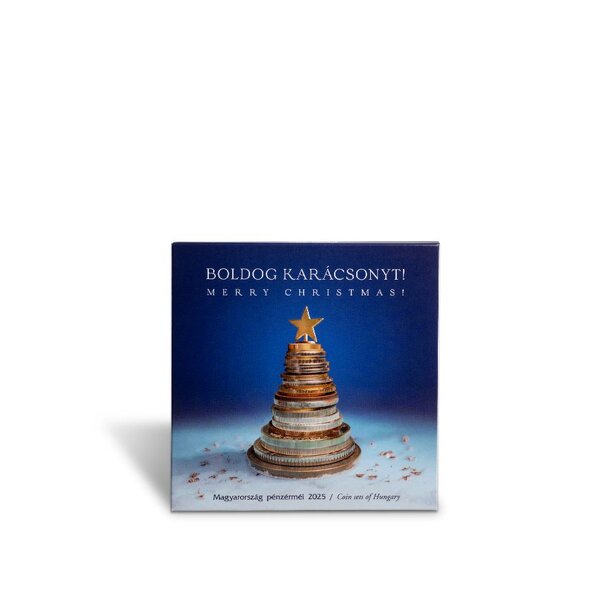 Sada mincí maďarsko 2025 - veselé vianoce - Christmas Proof Set cover