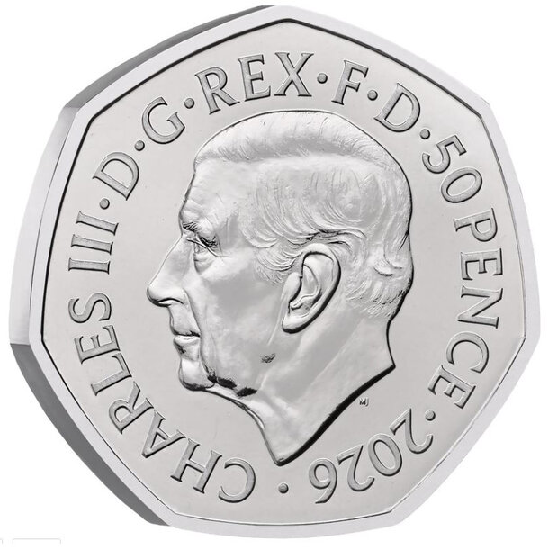 50 pence veľká británia 2026 - ice - PM 50 Pence Veľká Británia 2026 - Ice 2 