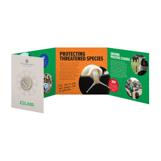 2 pounds veľká británia 2026 - zoologická spoločnosť - 2 Pounds Veľká Británia 2026 - Zoologická spoločnosť-5