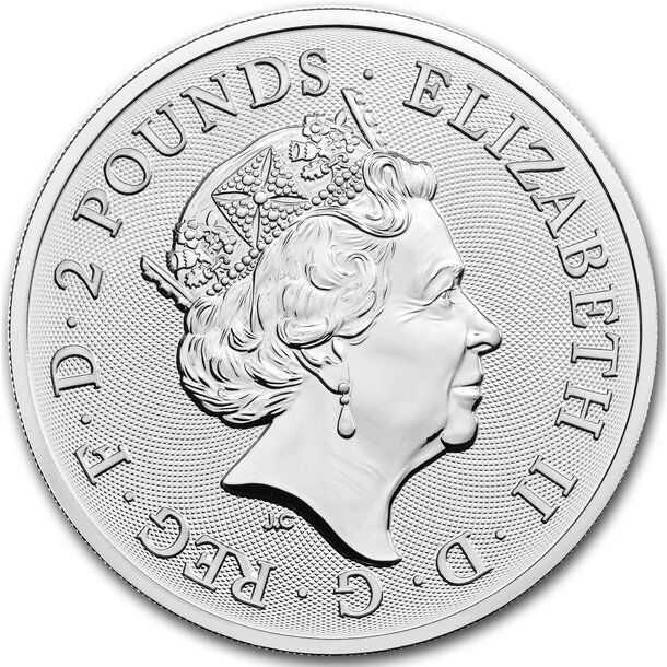 2 pounds veľká británia 2021 - david bowie - 2 Pounds Veľká Británia 2021 - David Bowie-2