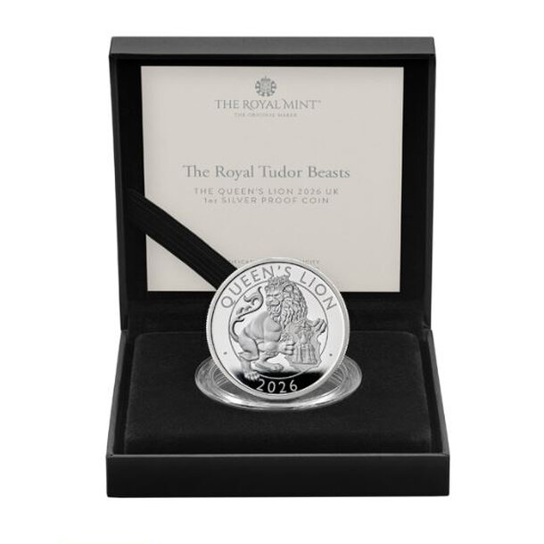 2 pounds veľká británia 2026 - tudor lion - proof - 2 Pounds Veľká Británia 2026 Tudor Lion-proof-3