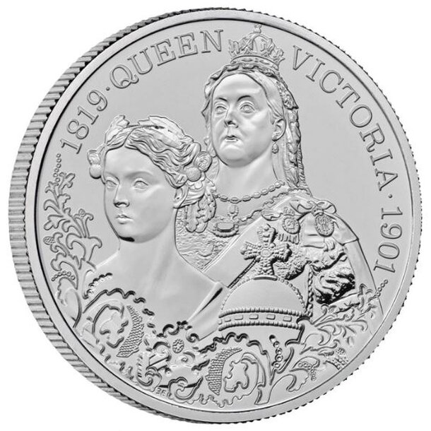 5 pounds veľká británia 2026 - kráľovná viktória - blister - 5 Pounds Veľká Británia 2026 Kráľovná Viktória-4