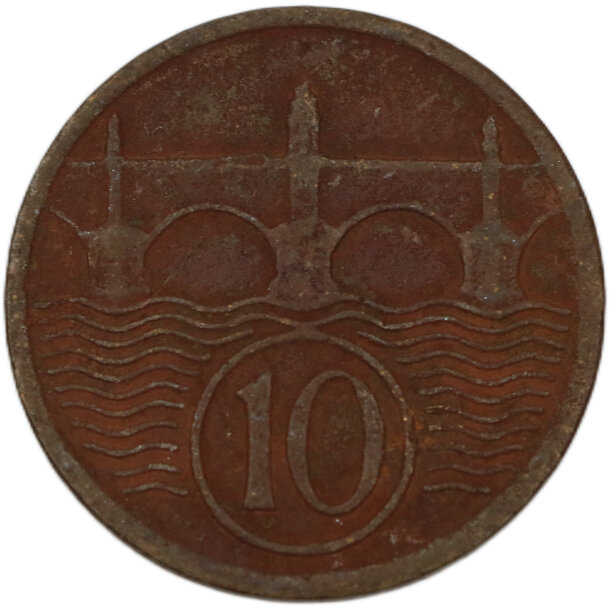 10 halier československo 1930 - 10 Halier ČSR 1930-1