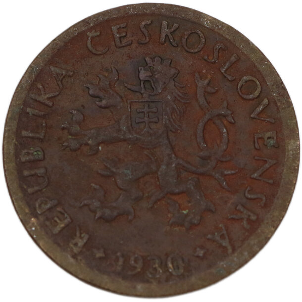 10 halier československo 1930 - 10 Halier ČSR 1930-2