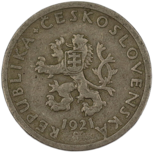 20 halier československo 1921 - 20 Halier ČSR 1921-2