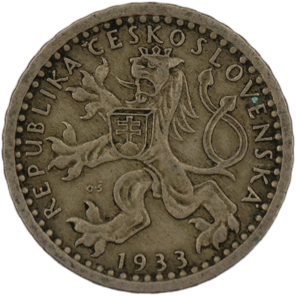 25 halier československo 1933 - 25 Halier ČSR 1933-04