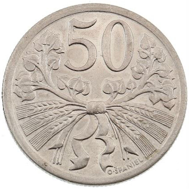 50 halier československo 1931 - 50-Halier-ČSR-1931-2
