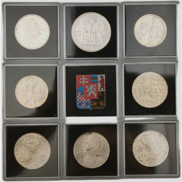 Sada historických mincí česko-slovenska - sada-8-originalnych-cesko-slovenskych-minci-5
