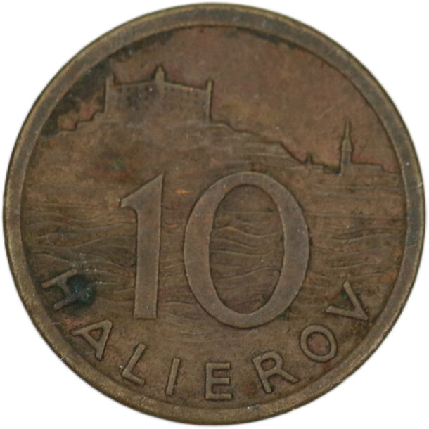 10 halier slovensko 1942 - 10 Halier Slovensko 1942-1