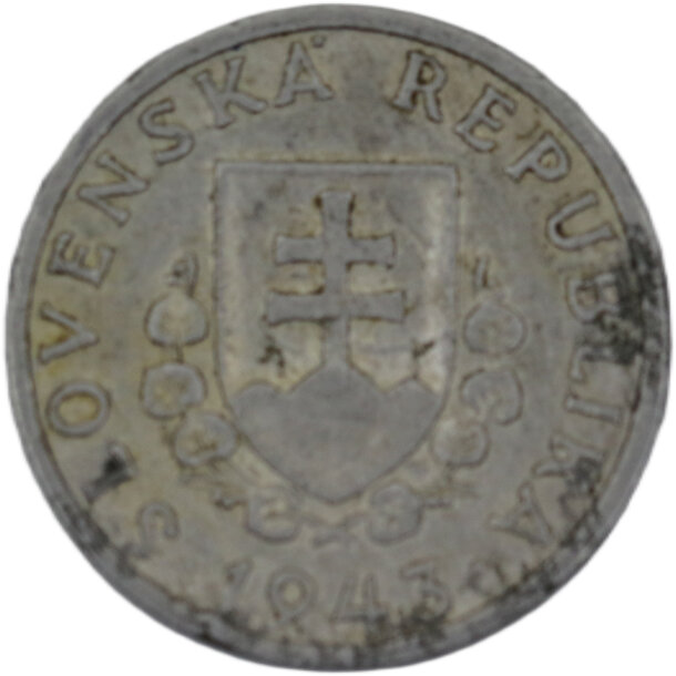 20 halier slovensko 1943 - 20 Halier Slovensko 1943 Al 2-2