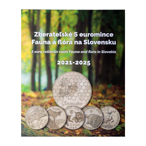 Album na mince 5 € (fauna a flóra) var. 1 - 1 Album 01