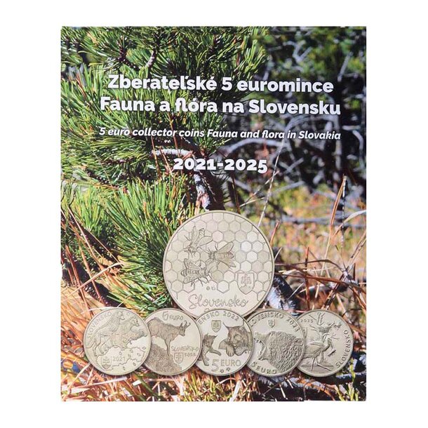 Album na mince 5 € (fauna a flóra) var. 2 - 2 Album 01