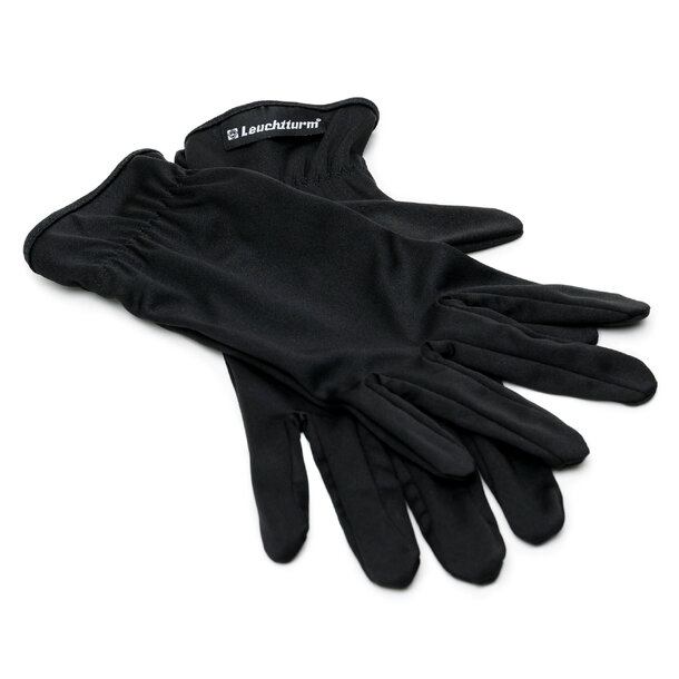 Bavlnené rukavice - čierne - coin-gloves-made-of-microfibre-1-pair-black