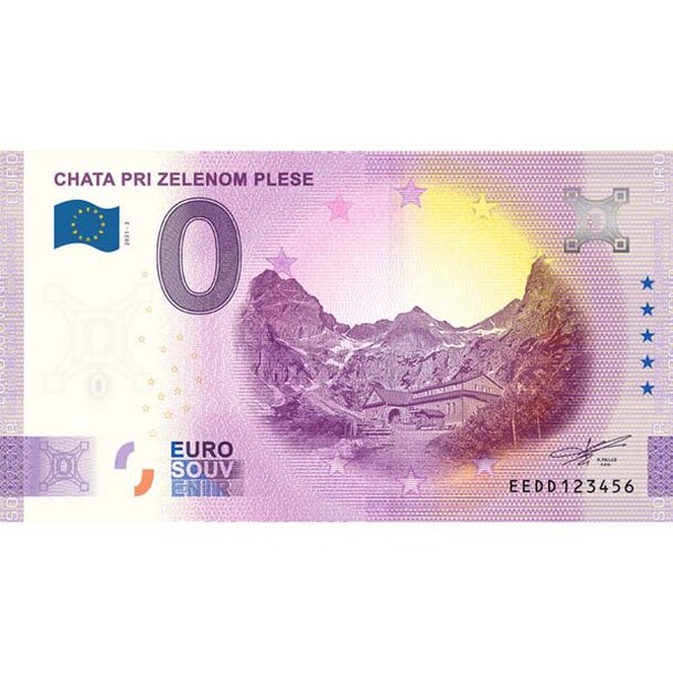 0-euro-souvenir-chata-zelen