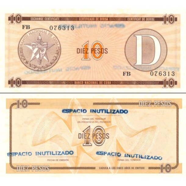 kuba-10-pesos-pfx35-unc-700