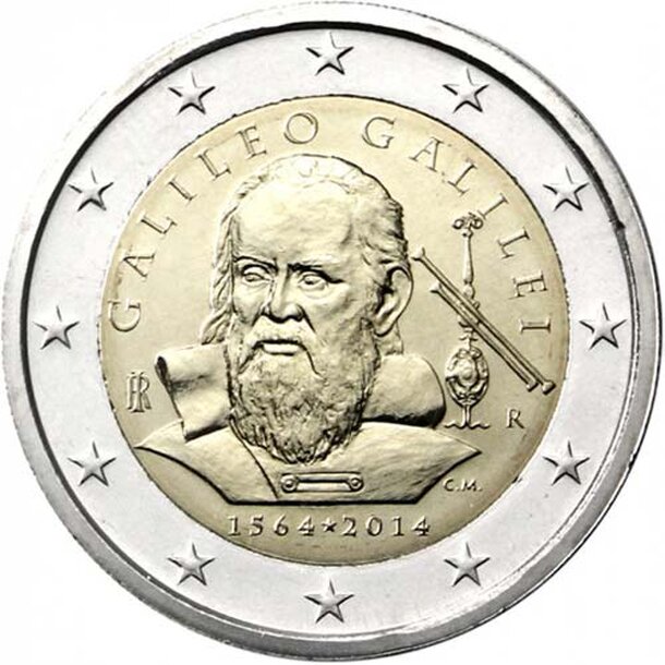 italia-2014-2-euro-galileo-galilei