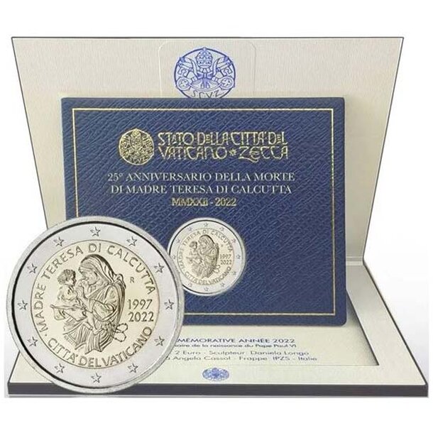 2-euro-vatikan-matka-tereza