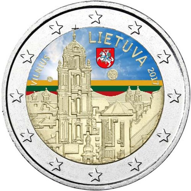 litva-2017-2-euro-vilnus-kolor