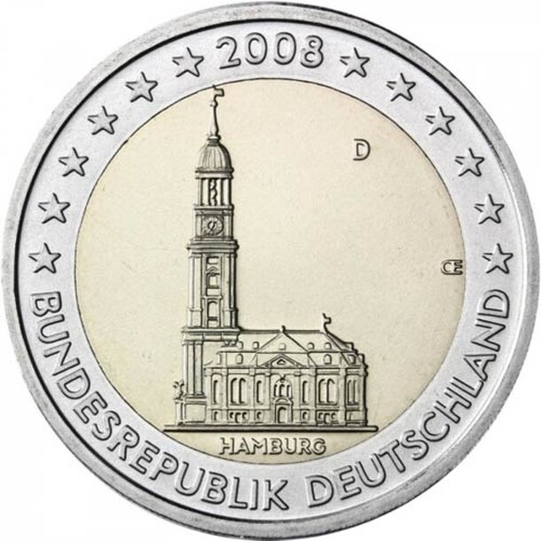nemecko-2008-2-euro-d