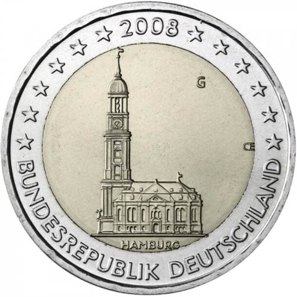 nemecko-2008-2-euro-g