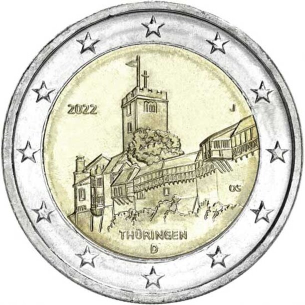 nemecko-2022-2-euro-thuringen-j